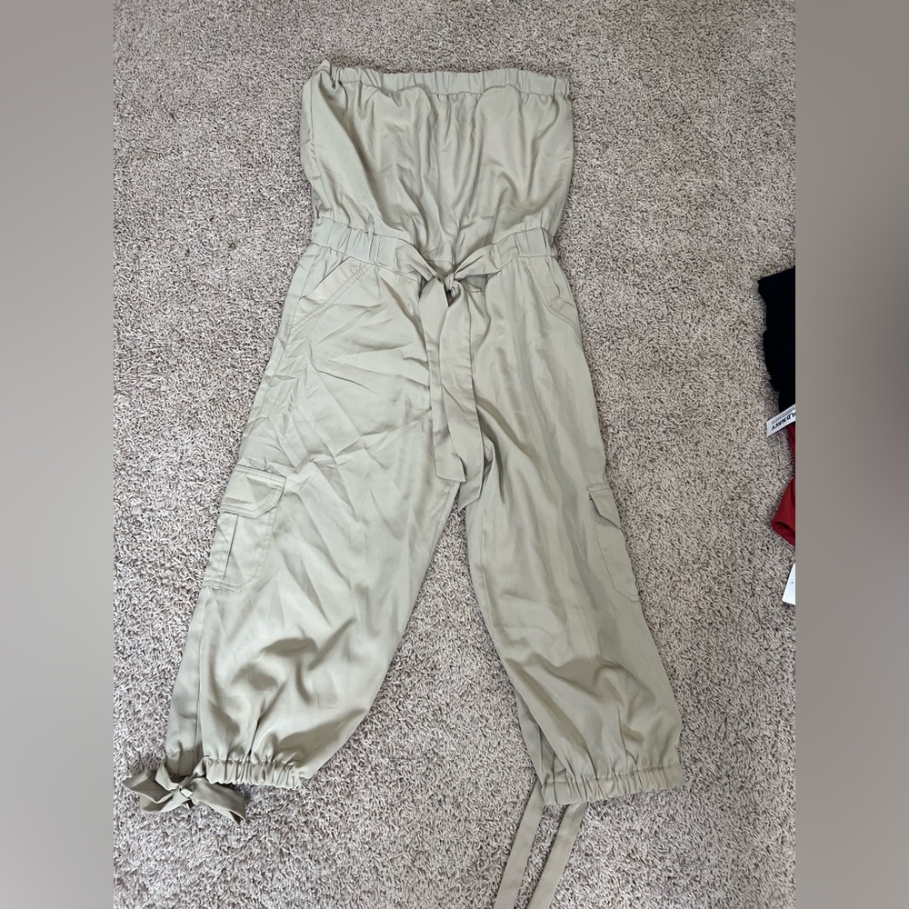 Strapless jumpsuit
